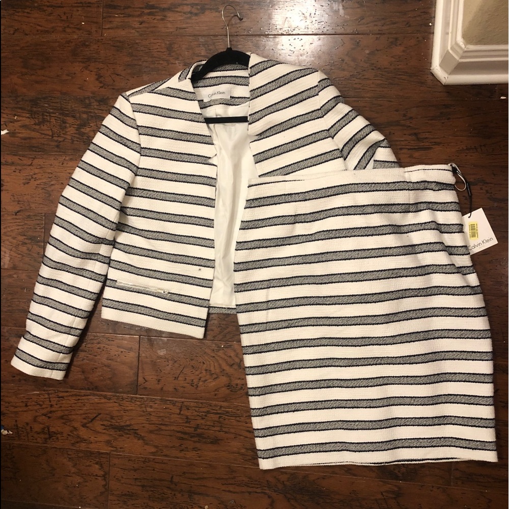 Calvin Klein Blazer & Skirt set